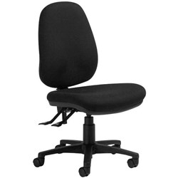 Delta Capri Chair High Back 2 Levers Black