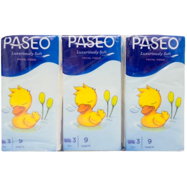 Paseo Pocket Pack Facial Tissues 3 Ply, Carton of 40 Packs OfficeMax NZ