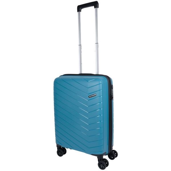 Voyager Taupo Trolley Suitcase 50cm Petrol OfficeMax NZ