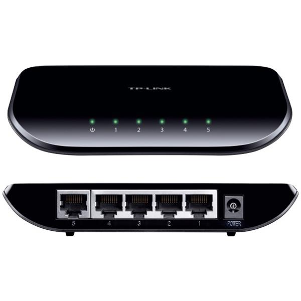 TPLink SG1005D 5Port Gigabit Desktop Switch OfficeMax NZ