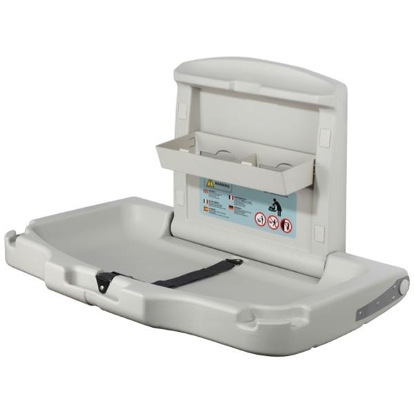 wall diaper changing table