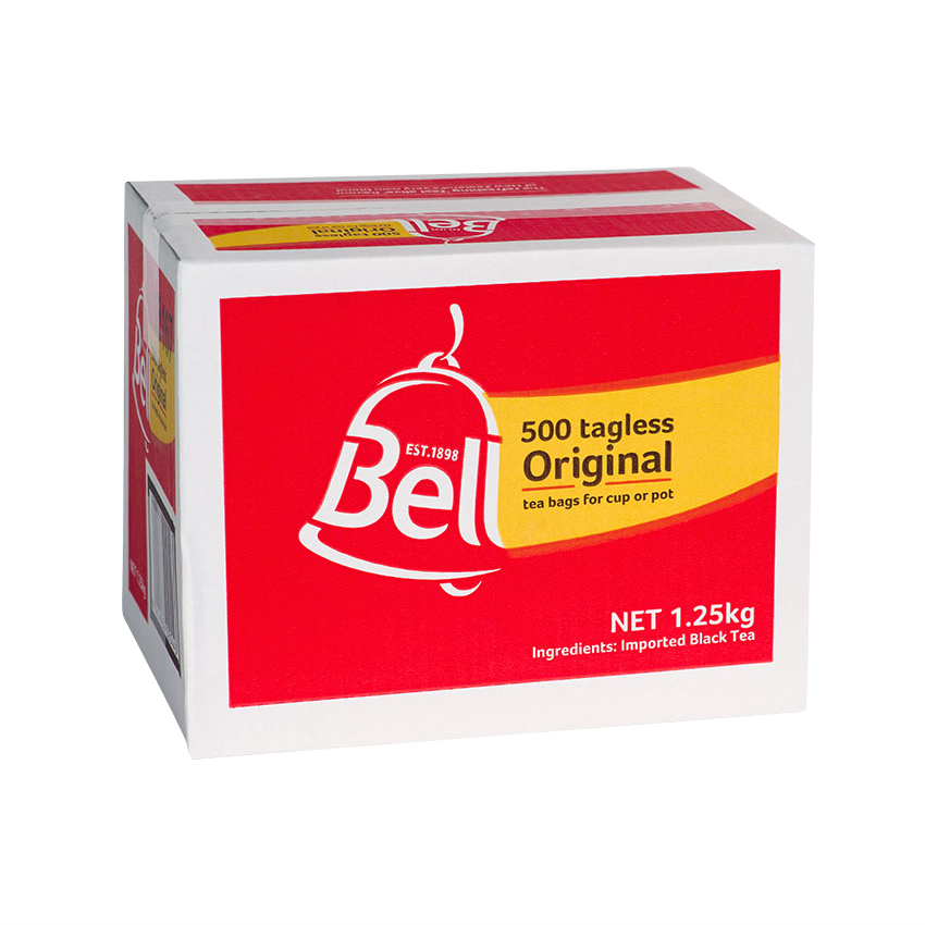 Bell Original Tagless Tea Bags, Box of 500 OfficeMax NZ