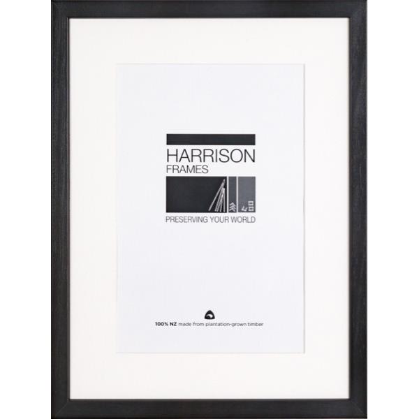 Harrisons A4 Certificate Frame With Insert Black Timber OfficeMax NZ