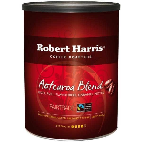 Robert Harris Aotearoa Fairtrade Granulated Instant Coffee 400g