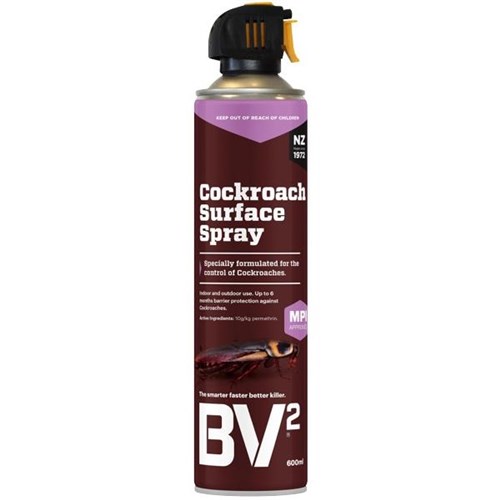 BV2 Cockroach Surface Spray 600ml OfficeMax NZ