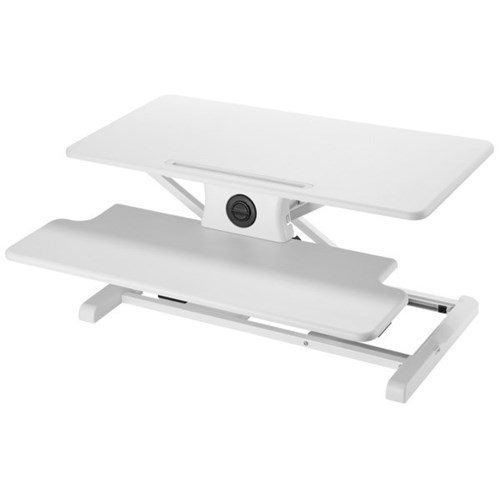 Brateck Electric Height Adjustable Desk Top White Officemax Nz