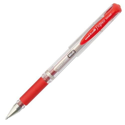 Uni-Ball Signo UM-153 1.0mm Broad Gel Ink RollerBall Pen WHITE 4 Pens