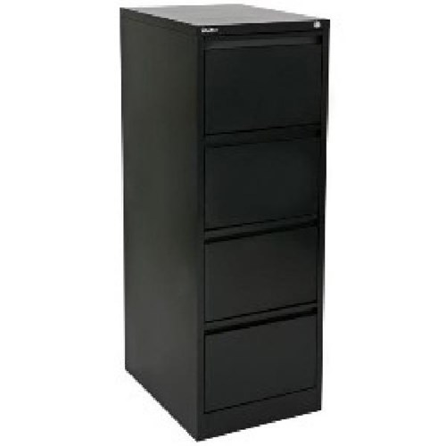 Proceed Commercial Filing Cabinet 4 Drawer Black Officemax Nz