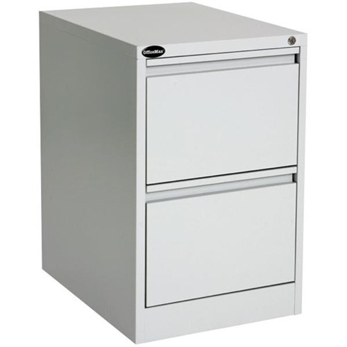 Proceed Commercial Filing Cabinet 2 Drawer Grey Officemax Nz