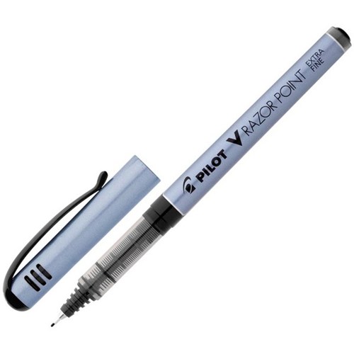 Pilot V Black Razor Point Fibre Pen Fine Tip OfficeMax NZ