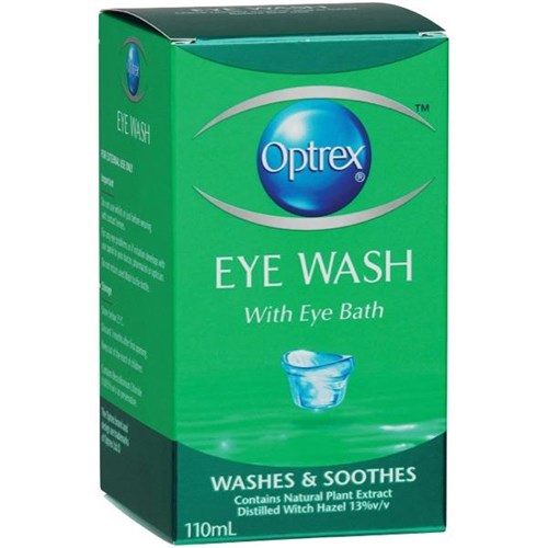 Optrex Eye Wash Solution 110ml OfficeMax NZ