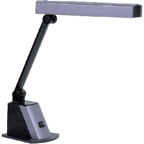 Fls Fluorescent 9w Desk Lamp Lilac, Compact Fluorescent Table Lamp