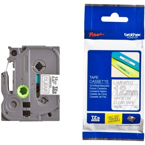 p touch white on clear