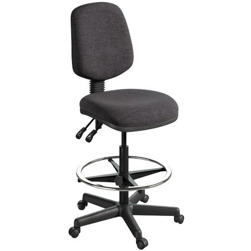 Studio 2 40 Task Chair Highlift 2 Lever Bond Fabric Grey Haze Officemax Nz