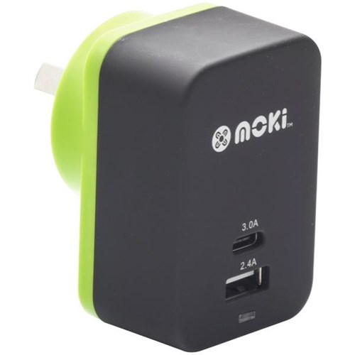 Wall Charger USB-C + USB 3.0