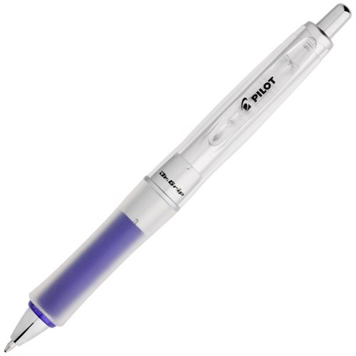Pilot Dr Grip Advance Ballpoint Pen Medium Tip Blue Barrel