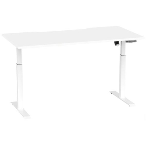 Breeze Active Electric Height Adjustable Desk 1600mm White White