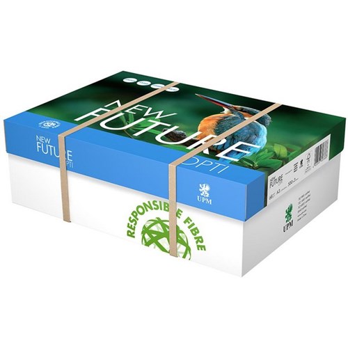 New Future Opti A3 68gsm Carbon Neutral White Copy Paper, 3 Packs