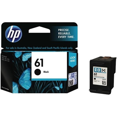 hp printer ink 61 black