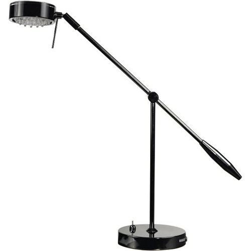 Superlux Led Counter Balanced Desk Lamp Black Officemax Nz
