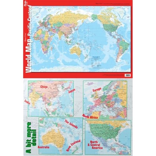 World Map Wall Chart