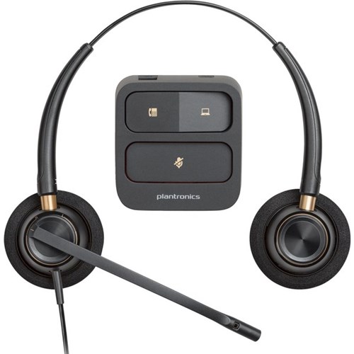 Plantronics EncorePro HW520 Binaural Wired Noice-Cancelling