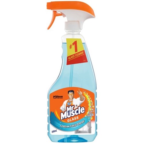 Mr Muscle Glass Cleaner Trigger 500ml Officemax Nz