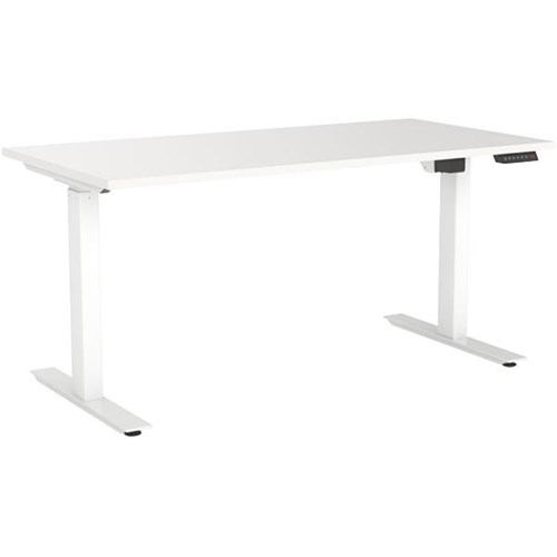 Agile 2 Electric Single User Height Adjustable Desk 1200mm White