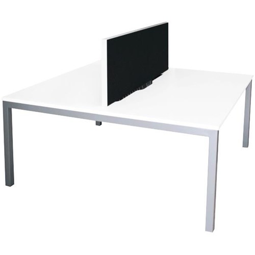 Xr1 2 Desk Pod 1800mm Snowdrift Silver Officemax Nz