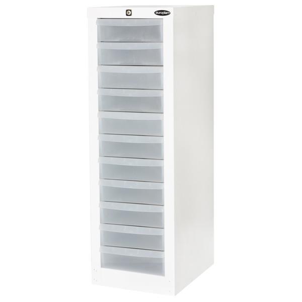 Europlan Stationery 11 Drawer 995mm Arctic White OfficeMax NZ