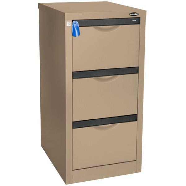 Europlan 505W Forte Filing 3 Drawer Driftwood OfficeMax NZ