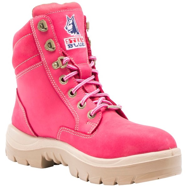 Steel Blue Southern Cross Womens Safety Boots Pink OfficeMax NZ