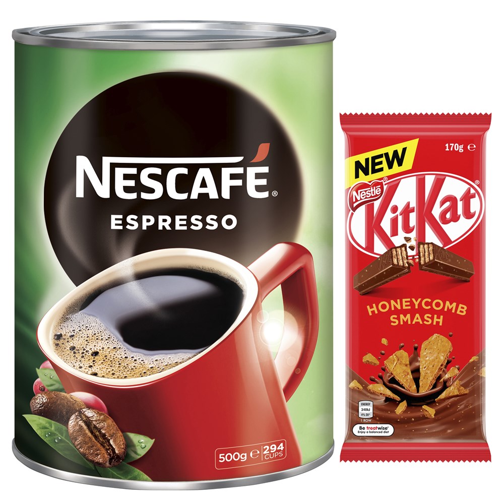 NESCAFE Espresso Instant Coffee 500g OfficeMax NZ
