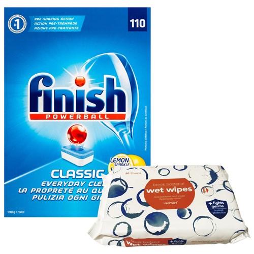 Finish Dishwashing Tablets Classic, Box of 110 OfficeMax NZ
