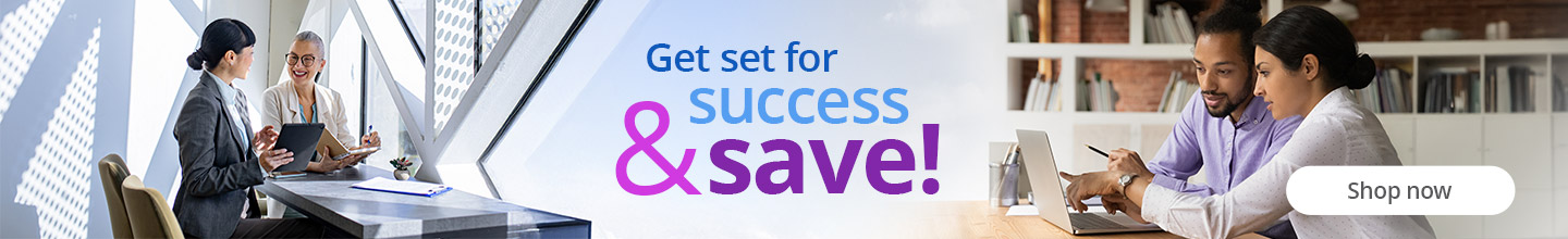 Get set for success and save! Shop specials now!