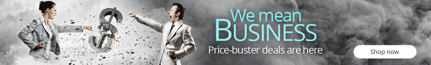We mean Business - Price buster deals are here. Shop now!