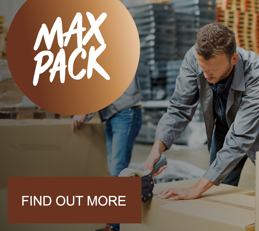Pack wrap and roll with Max Pack