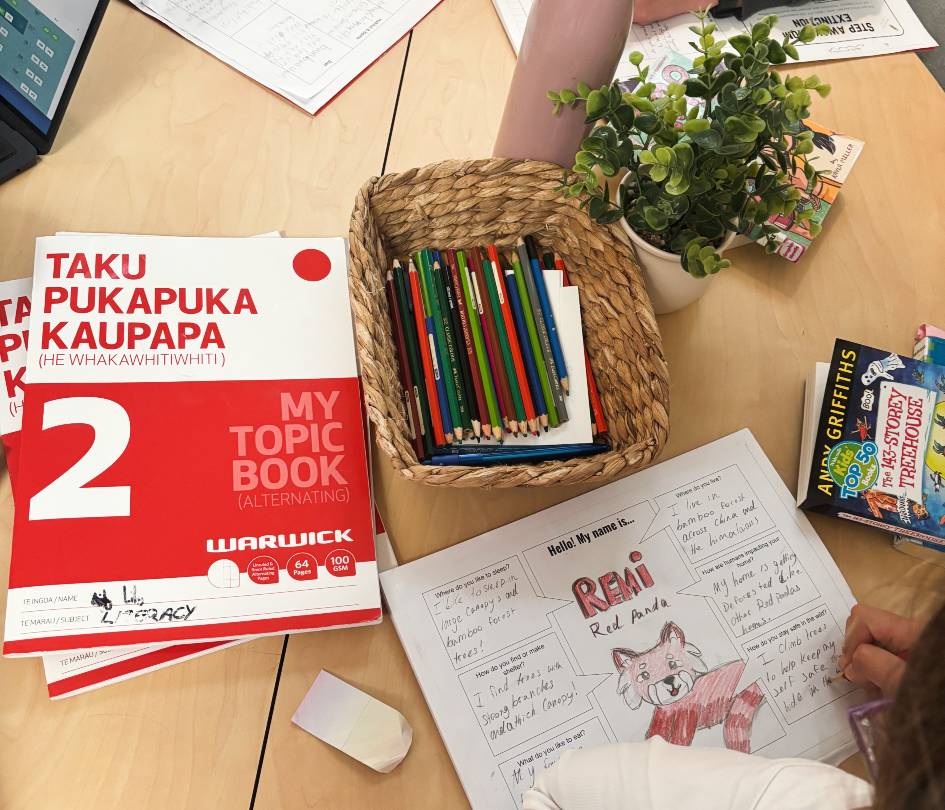 Warwick My Topic Book