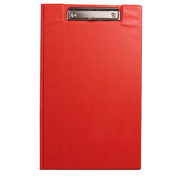 OfficeMax PVC Clipboard Folder Foolscap Red OfficeMax NZ