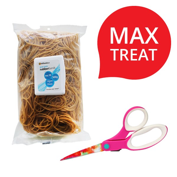 OfficeMax Rubber Bands No.18 1.6mm x 75mm 500g, Pack of 1585 OfficeMax NZ