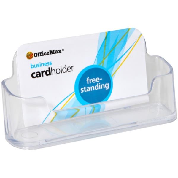OfficeMax Business Card Holder, 1 Tier OfficeMax NZ