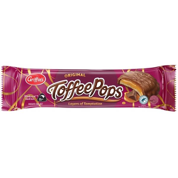 Griffin's Toffee Pops Original 200g OfficeMax NZ