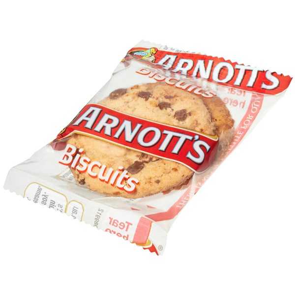 Arnotts Butternut Snap & Chocolate Chip Biscuits Twin Pack 25g, Carton
