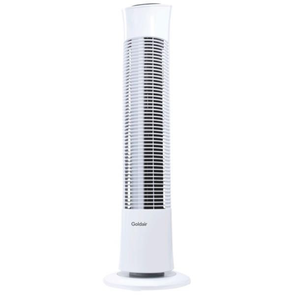 Goldair Tower Fan 76cm White OfficeMax NZ