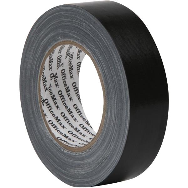 OfficeMax Premium Cloth Tape 36mm x 30m Black OfficeMax NZ