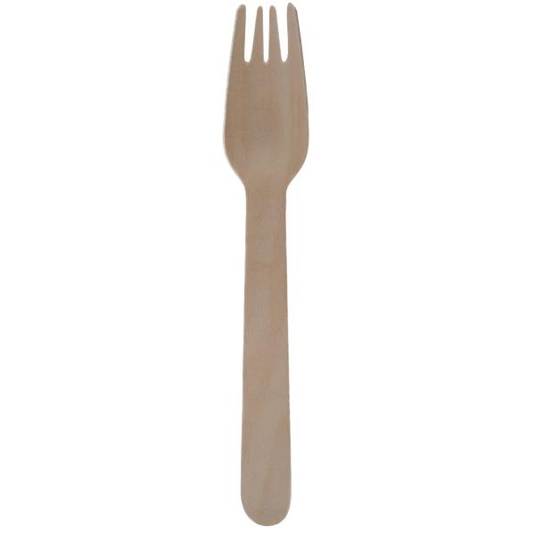 Disposable Wooden Forks 165mm, Pack of 100 OfficeMax NZ