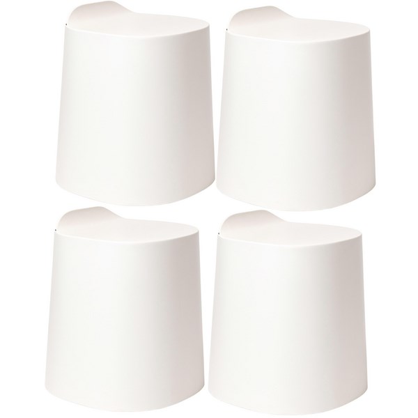 STOOL BURO PEEKABOO MISTY GREY PK/4 OfficeMax NZ