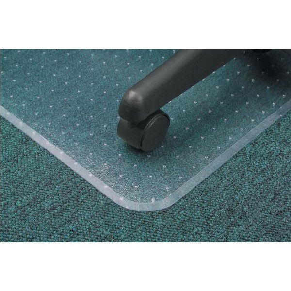 Marbig Dura Mat Chairmat Low Pile Keyhole 910x1210mm OfficeMax NZ