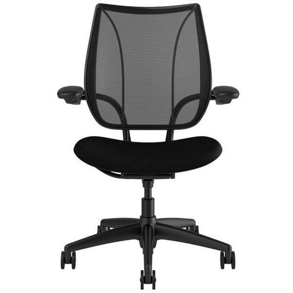 Humanscale Liberty Task Chair With Arms Black OfficeMax NZ