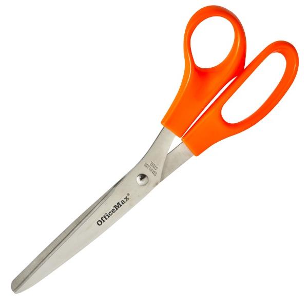 OfficeMax Everyday Scissors 210mm Orange OfficeMax NZ